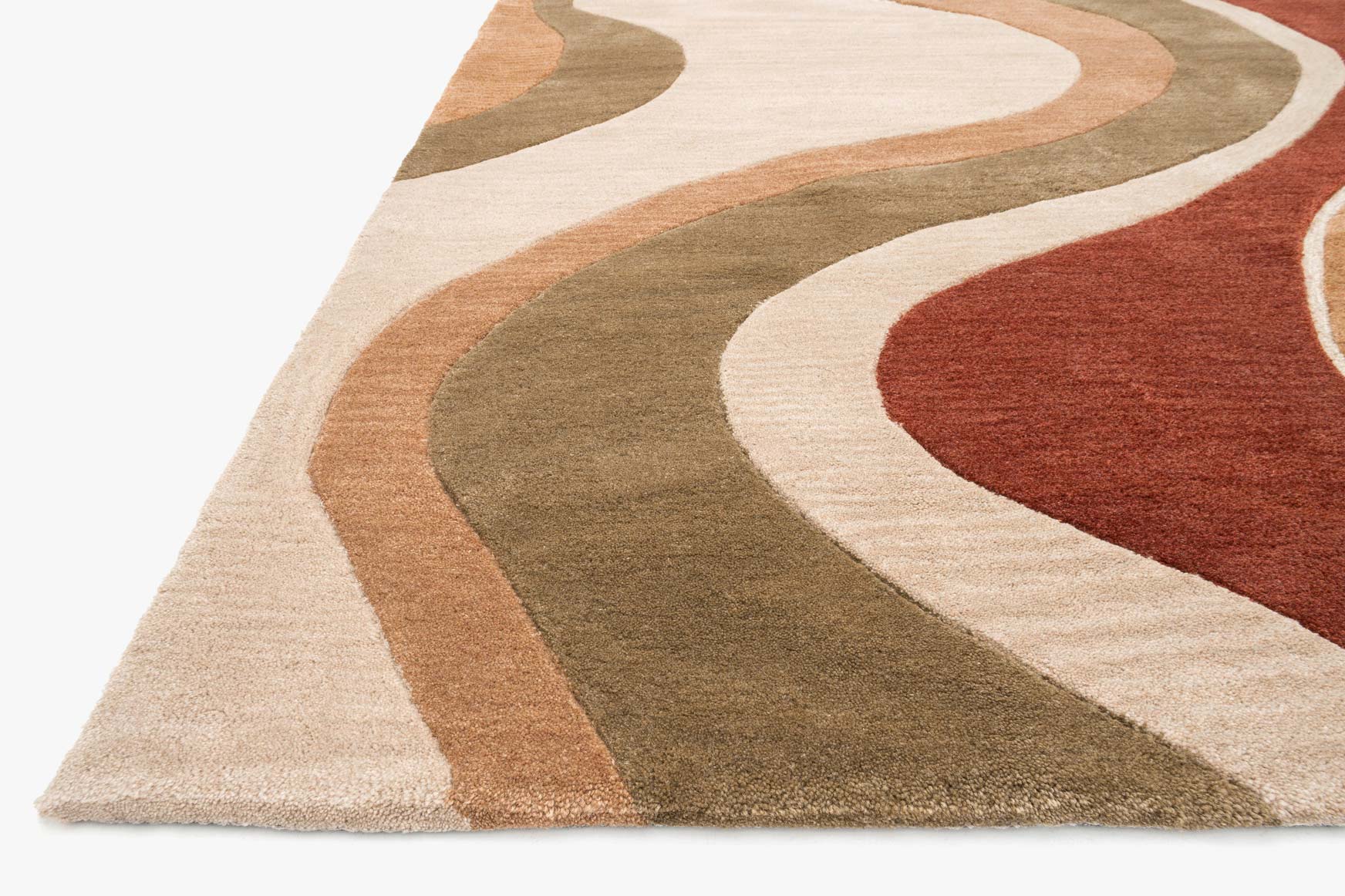 AC-01 BEIGE / RUST - Image 2
