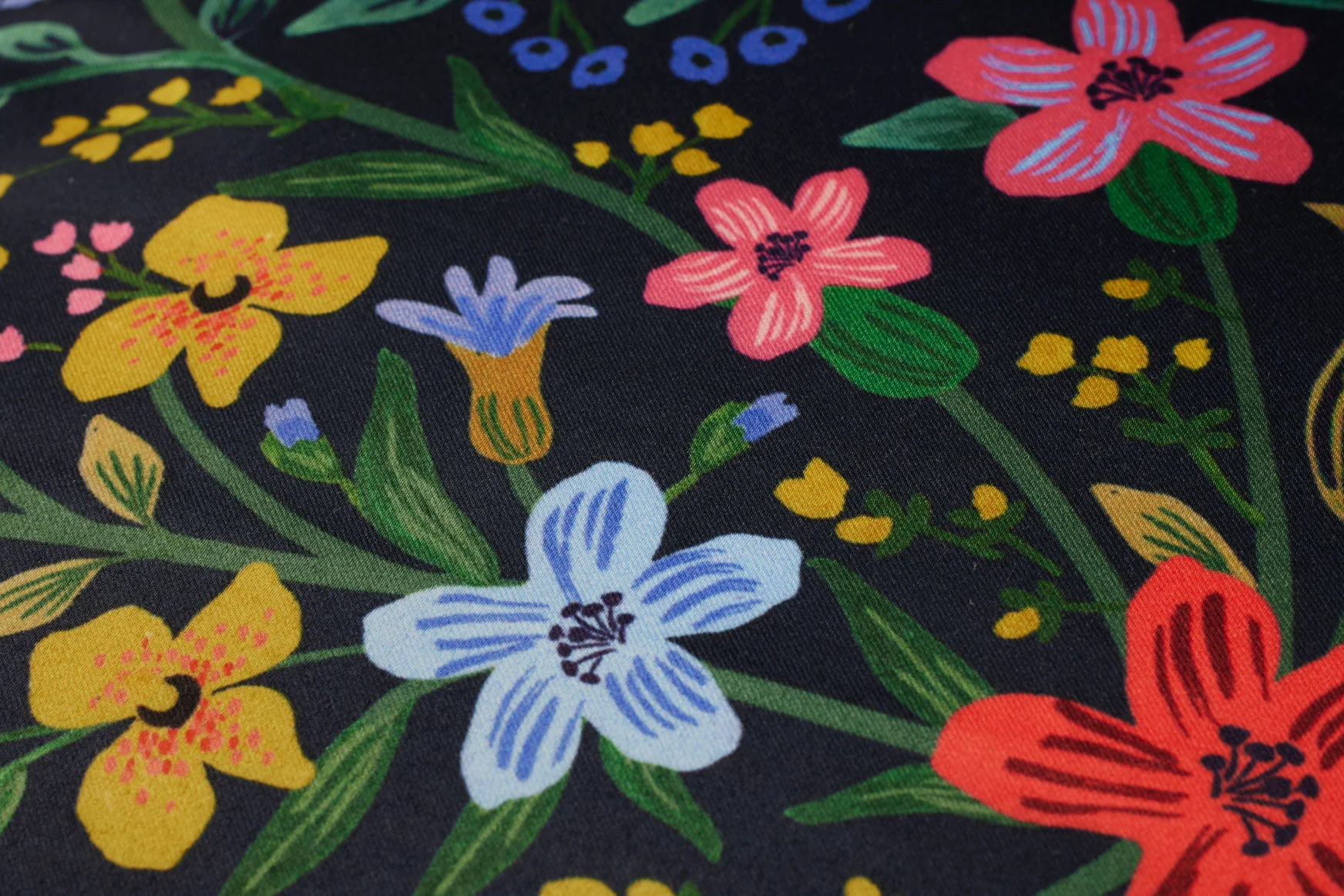 FLORAL MEDALLION PRP0042 NAVY - Image 3