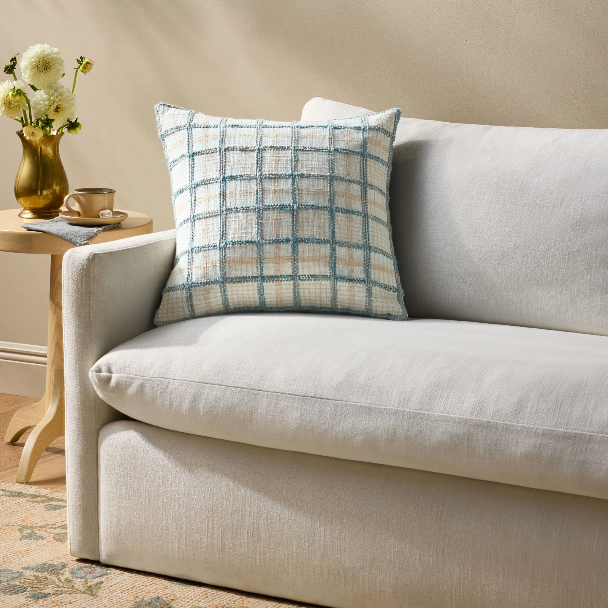 PCJ0035 NORMAN IVORY / BLUE - Image 2