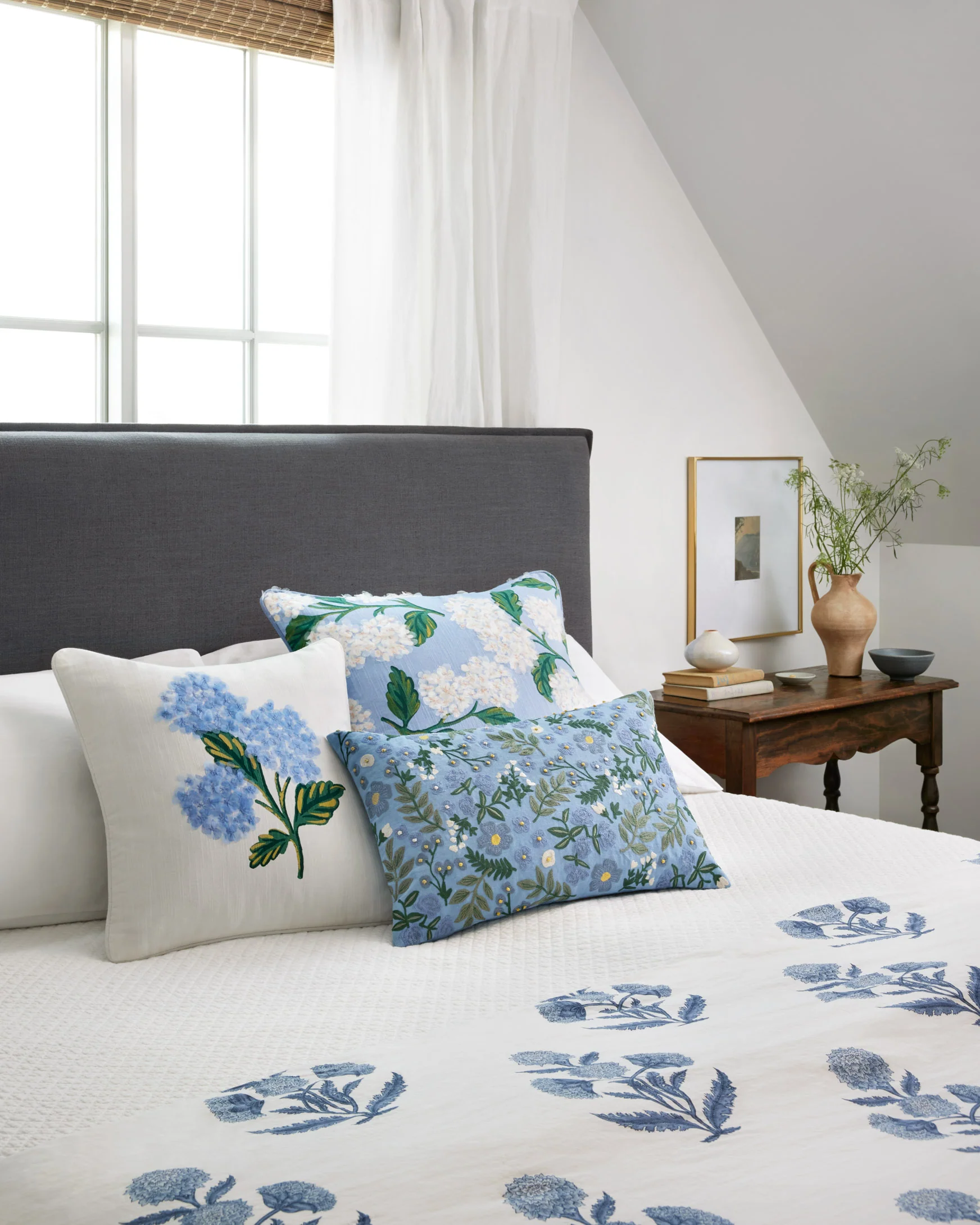HYDRANGEA PRP0013 BLUE / IVORY - Image 2