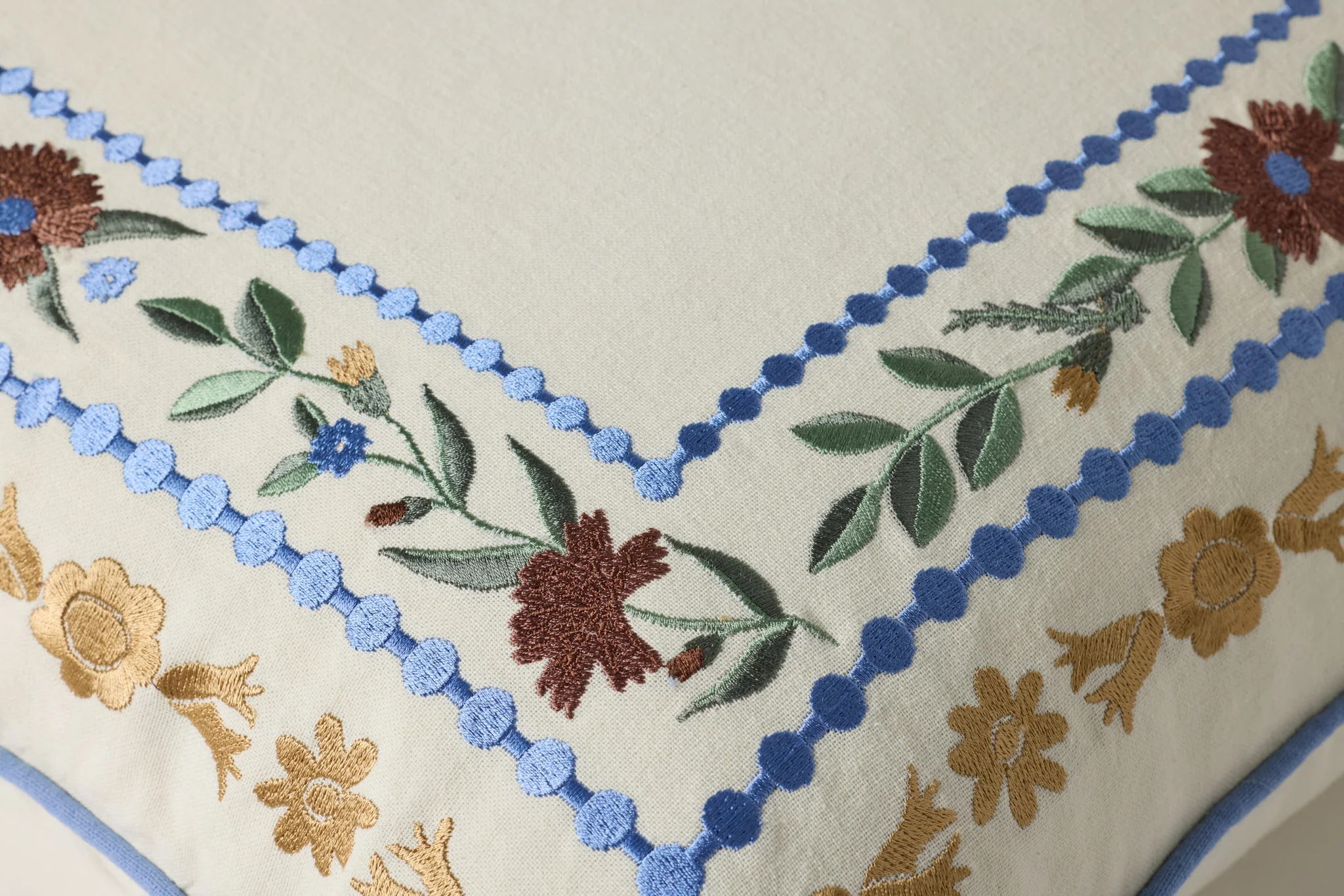 PRP0082 ASTER BORDER IVORY / MULTI - Image 4