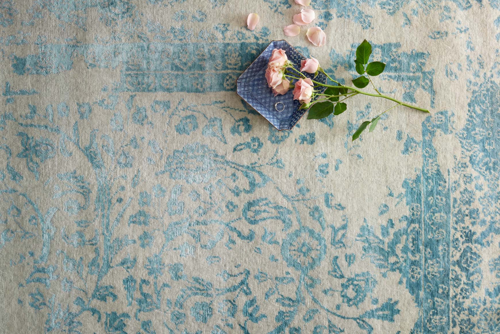 PU-02 HEATHER GRAY / AQUA - Image 3